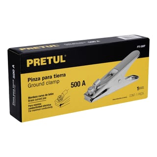 PINZA PARA TIERRA 500 A PRETUL 24235