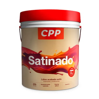 LATEX BLANCO SATINADO CPP PATO 4 GL.