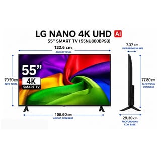 TV LG 55 55NU800BPSB