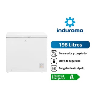CONGELADORA INDURAMA CI220BL 198 LT