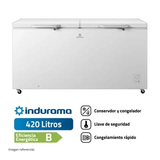 CONGELADORA INDURAMA CI420BL 420 LT