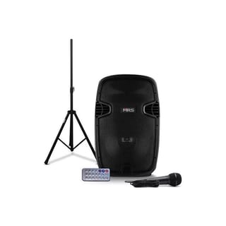 PARLANTE MRS-3215P 2000 W 15" + PEDESTAL + MICRO + CONTROL