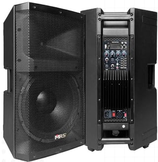 PARLANTE MRS-3615AB 1700 W 15" + PEDESTAL + CONTROL