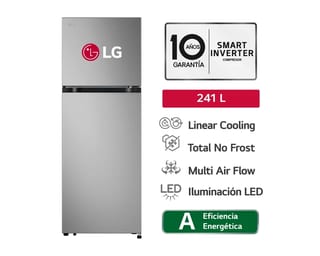 REFRIGERADORA LG 241 LT VT24BPY