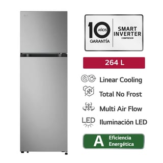 REFRIGERADORA LG 264 LT VT26BPY