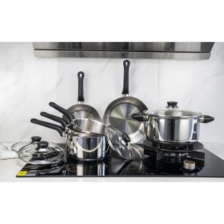 JUEGO OLLAS JHC 10 PZS ACERO INOX