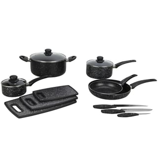JUEGO OLLAS JHC 14 PZS NEGRO