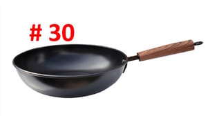 SARTEN RECORD WOK FIERRO N 30 NEGRO