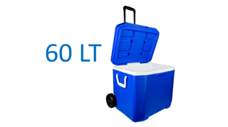 COOLER 60L C/RUEDAS ASA TELESCOPICA BASA