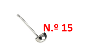 CUCHARON RECORD ABRILLANTADO N 15