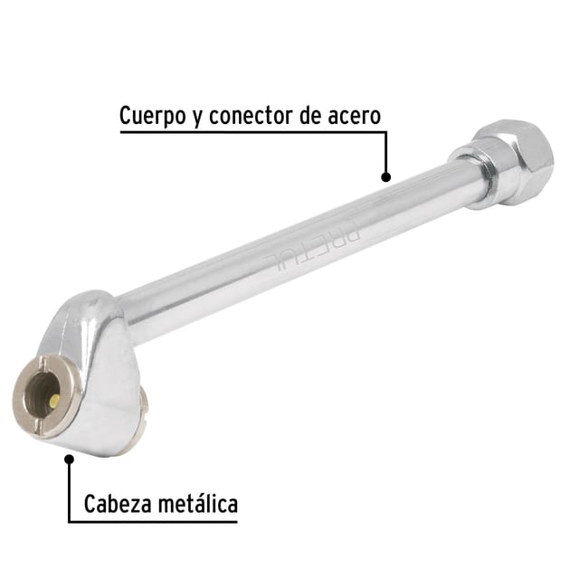 INFLADOR CABEZA DOBLE CARRO PRETUL 21694
