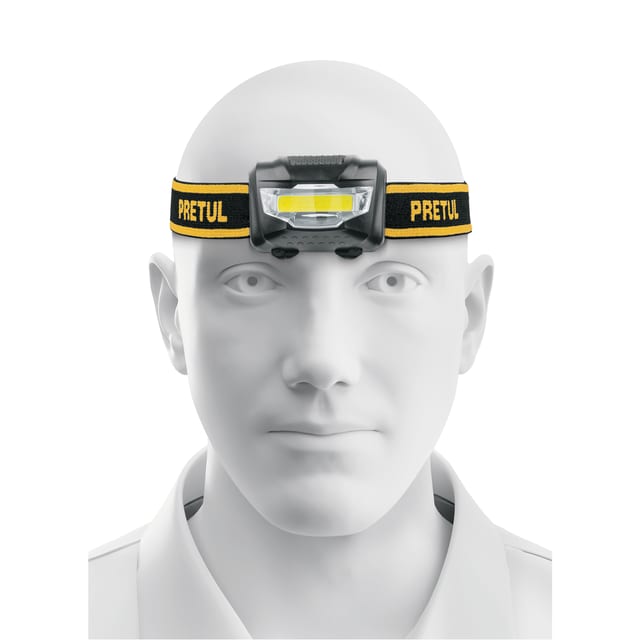 LINTERNA MINERO 3 LED PRETUL 27083