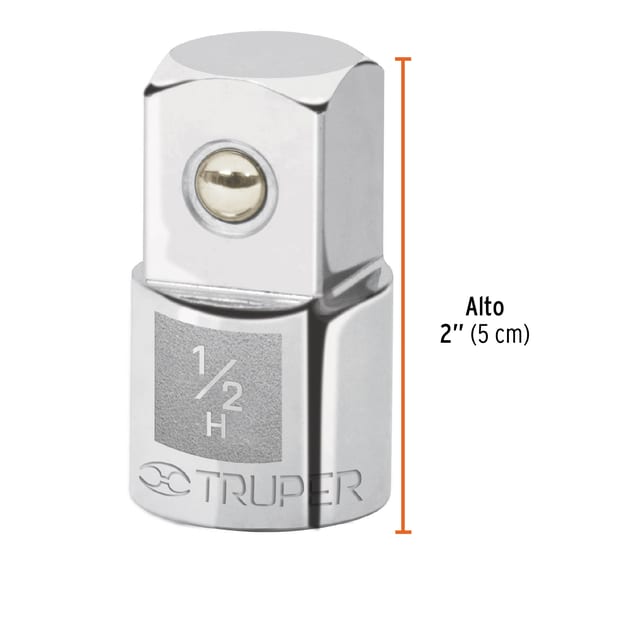 ADAPTADOR MATRACA 1/2"X3/4"TRUPER 13426