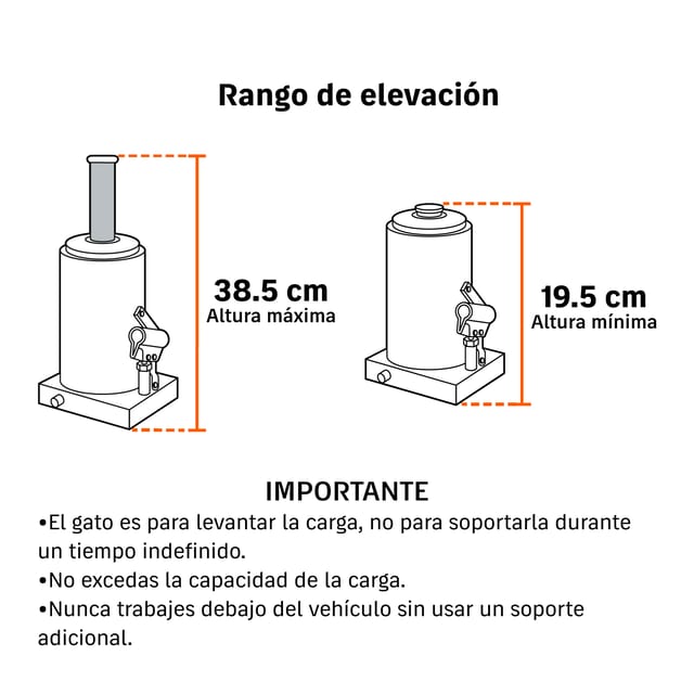 GATA HIDRAULICO 4 TN TRUPER 14812
