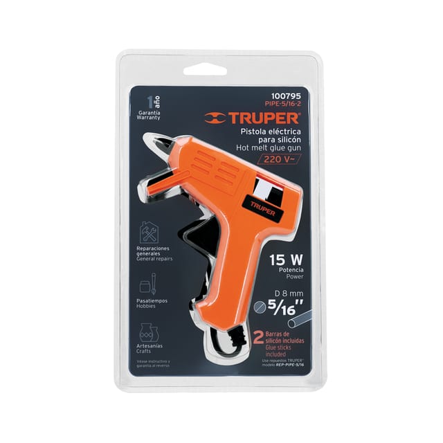 PISTOLA ELECTRICA SILICONA TRUPER 100795