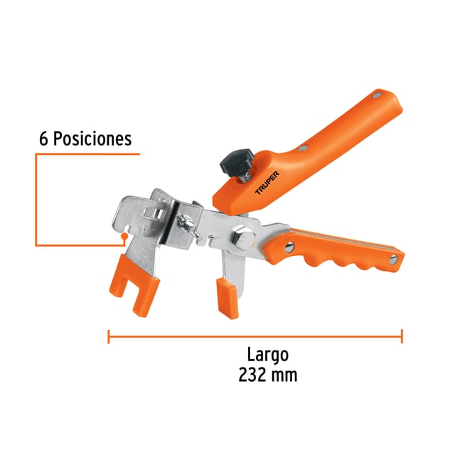 PINZA PARA ANIVELACION DE AZULEJOS TRUPER 100516