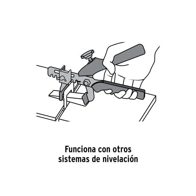 PINZA PARA ANIVELACION DE AZULEJOS TRUPER 100516