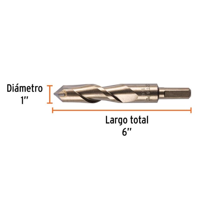 BROCA CONCRETO 1"X6" TRUPER 11254