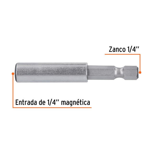 EXTENSIÓN MAGNÉTICA 60 MM 1/4 TRUPER 11867