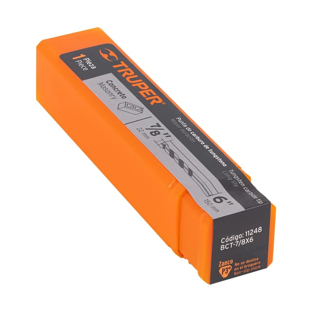 BROCA CONCRETO 7/8X6" TRUPER 11248