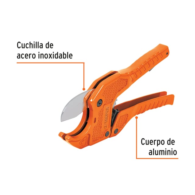 CORTADOR TUBO PVC 1.5/8"TRUPER 12860