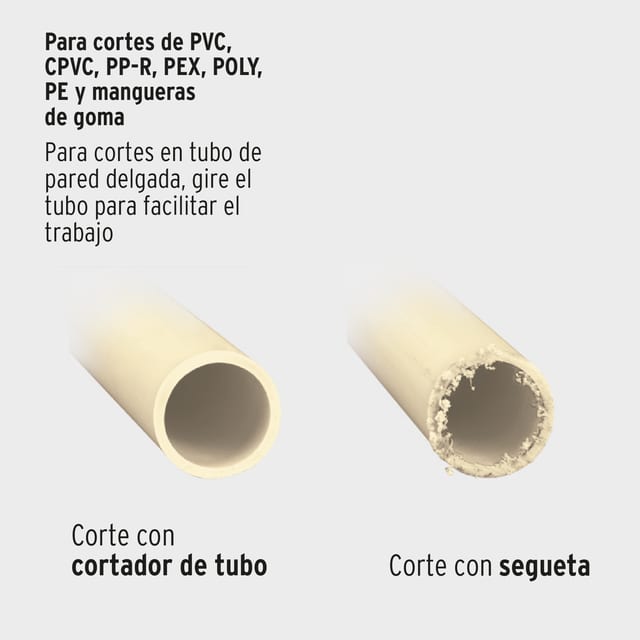 CORTADOR TUBO PVC 1.5/8"TRUPER 12860