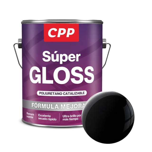 SUPER GLOSS NEGRO  CPP 1 GL.