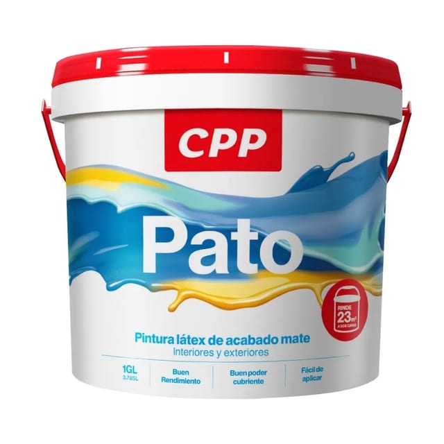 LATEX GRIS CLARO CPP PATO 1 GL.