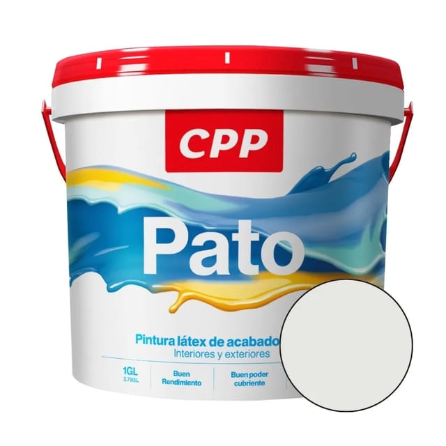 LATEX GRIS CLARO CPP PATO 1 GL.