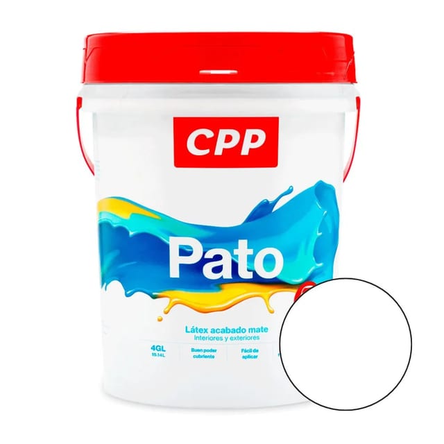 LATEX BLANCO CPP PATO 4GL
