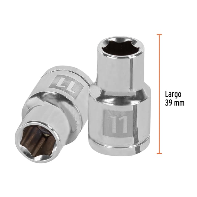 DADO EXAGONAL 1/2X11MM TRUPER 13261