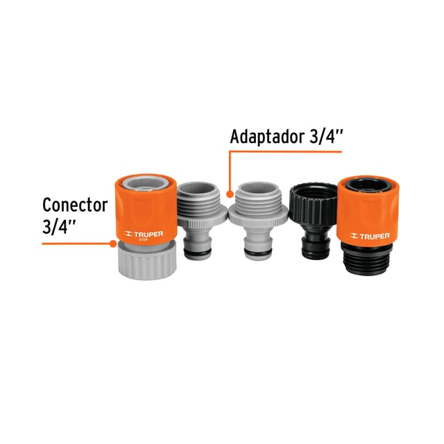 CONECTORES 3/4 JGO.RAPIDO ABS TRUPER 12728