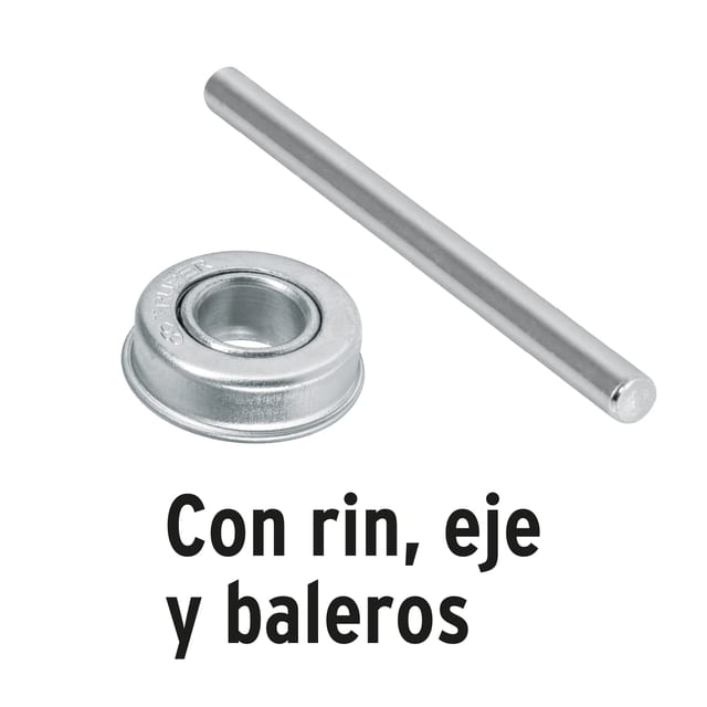 LLANTA CARRETILLA /ARO/EJE. 16" TRUPER 11852