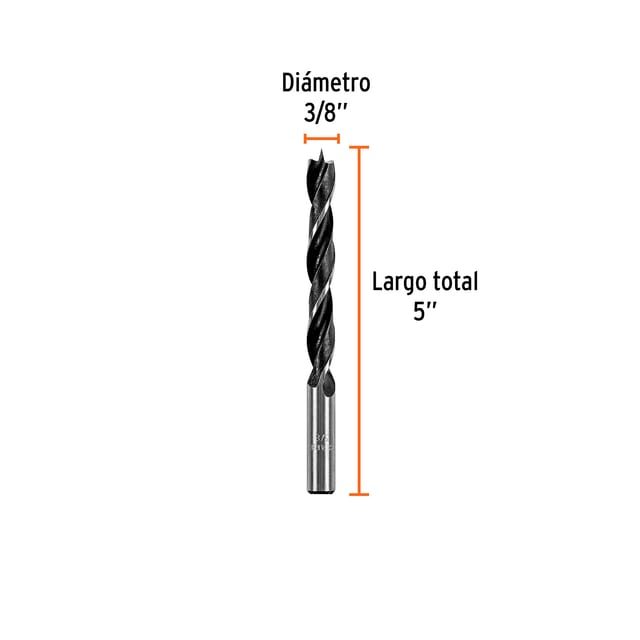 BROCA MADERA 3/8 TRUPER 101694