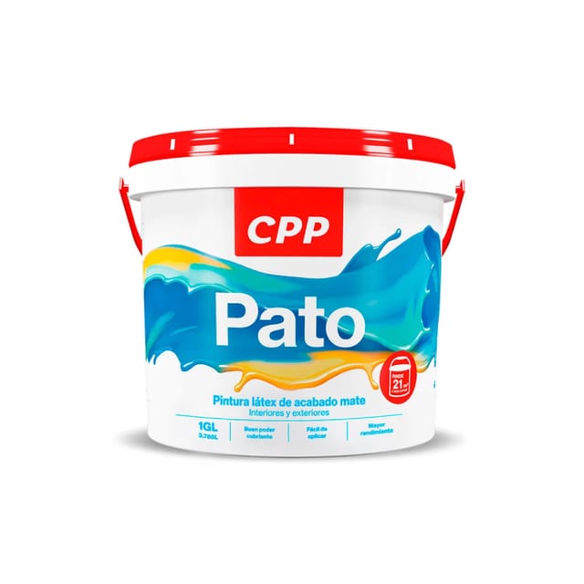 LATEX NEGRO CPP PATO 1 GL.
