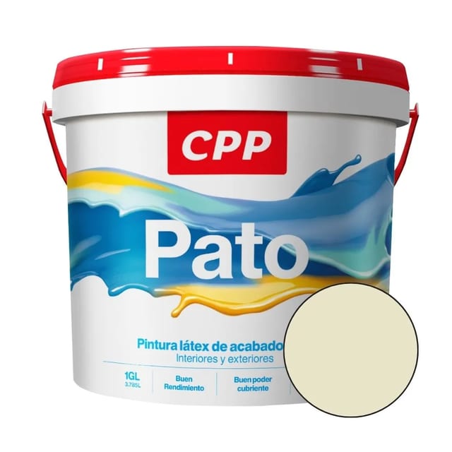 LATEX GRIS PERLA CPP PATO 1GL