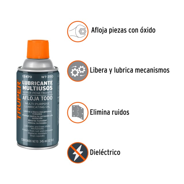 AFLOJATODO AEROSOL 345 ML TRUPER 13470