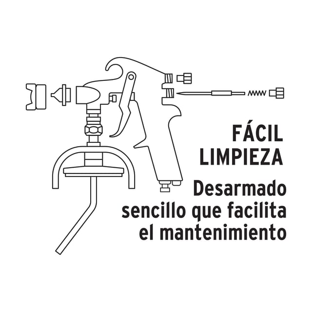 PISTOLA ENTRADA INFERIOR TRUPER 19000