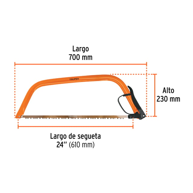 ARCO SIERRA MONTARAZ 24" TRUPER 10258