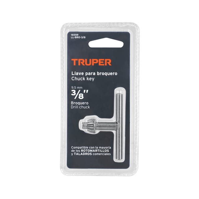 LLAVE BROQUERO TALAD. 3/8" 9.5MM TRUPER 16559