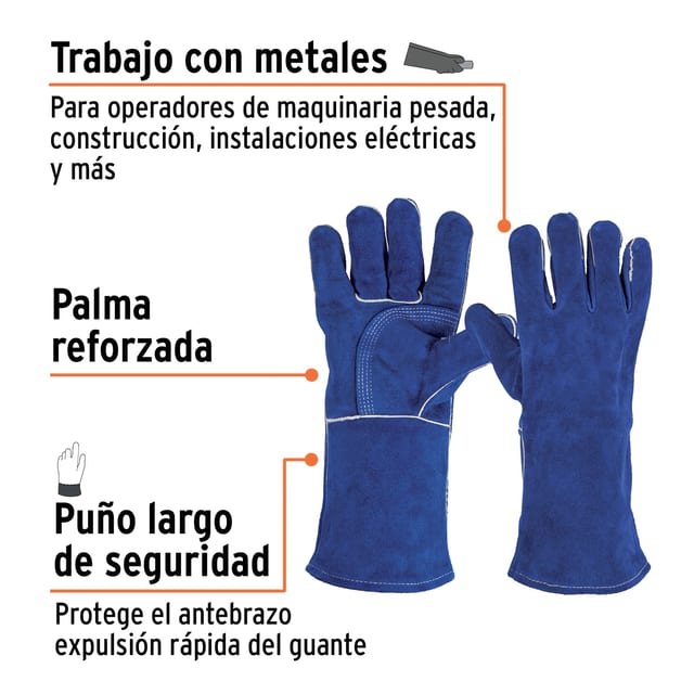 GUANTE AZUL SOLDAR TRUPER 15246