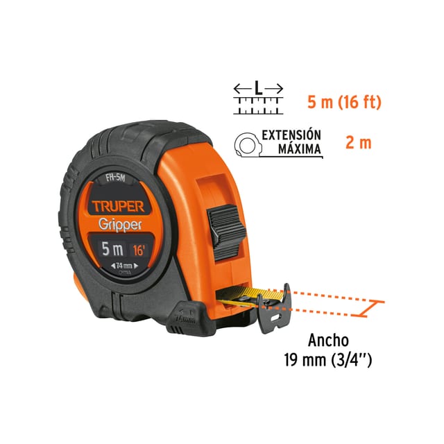 WINCHA 5M TRUPER 14578