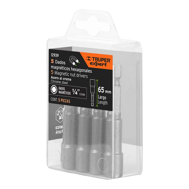 ADAPTADOR MAGNETICO 1/4 TRUPER 12939