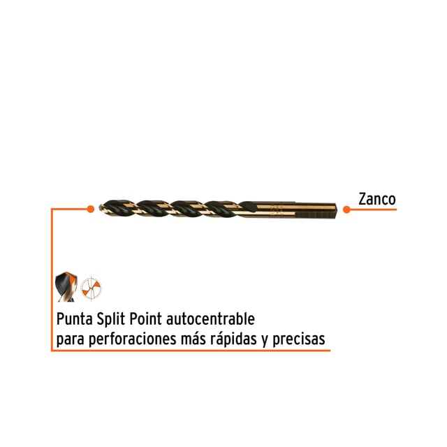 BROCA METAL 11/32 TRUPER 11146
