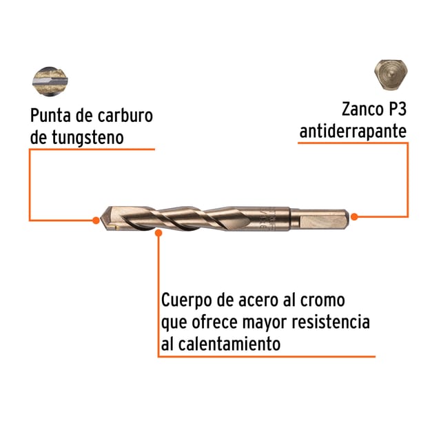 BROCA CONCRETO 3/4X6 TRUPER 11242