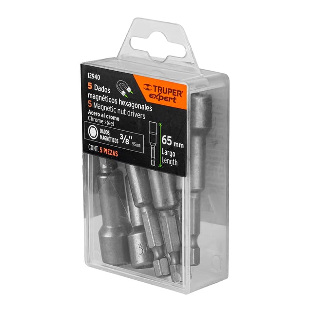 ADAPTADOR MAGNÉTICO 3/8 TRUPER 12940