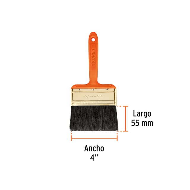 BROCHA 4" TRUPER 14486