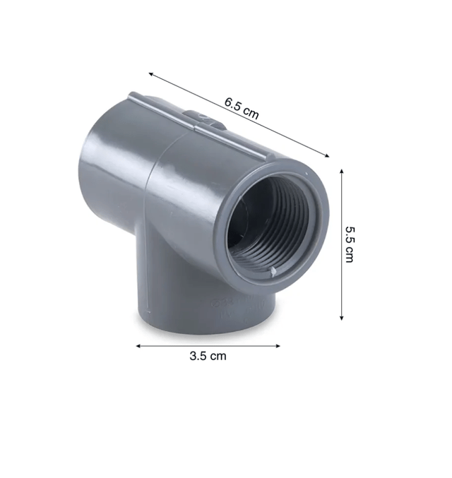TEE 3/4" C/R NICOLL
