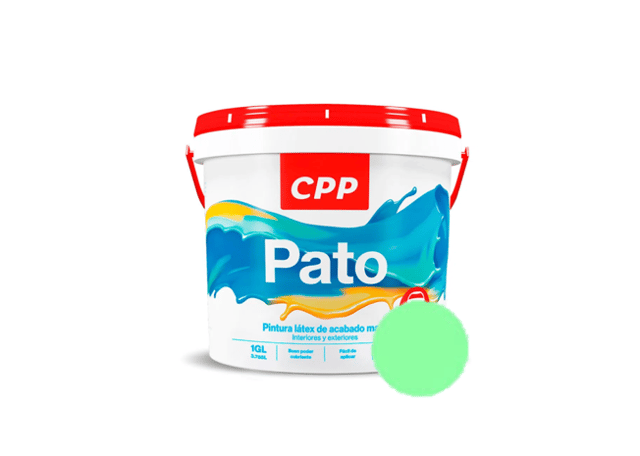 LATEX VERDE ESMERALDA CPP PATO 1 GL.