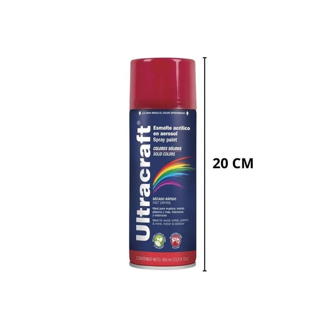 SPRAY ROJO FUEGO ULTRACRAFT 40031